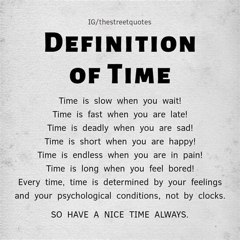 time meaning.